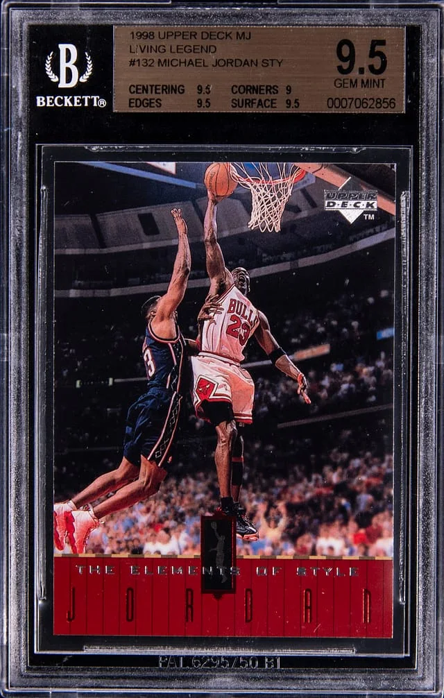 1998-99 Upper Deck Michael Jordan MJ Living Legend #132 card image