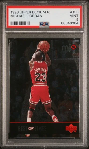 1998-99 Upper Deck Michael Jordan MJx #133 card image