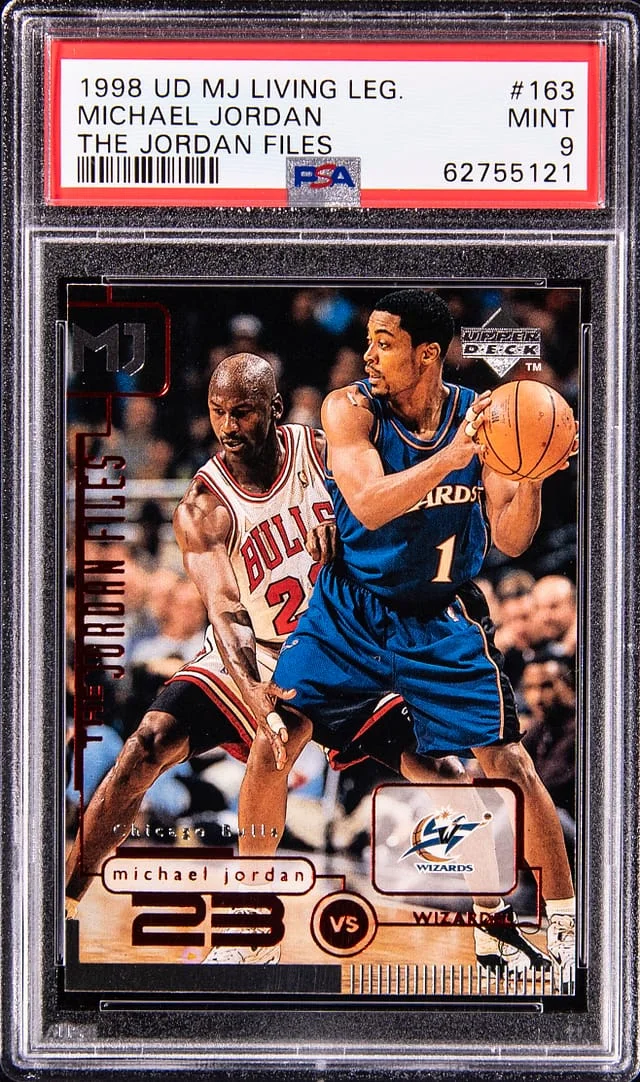 1998-99 Upper Deck Michael Jordan Living Legend The Jordan Files #163 card image