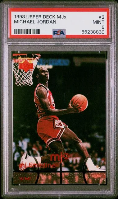 1998-99 Upper Deck Michael Jordan MJx #2 card image