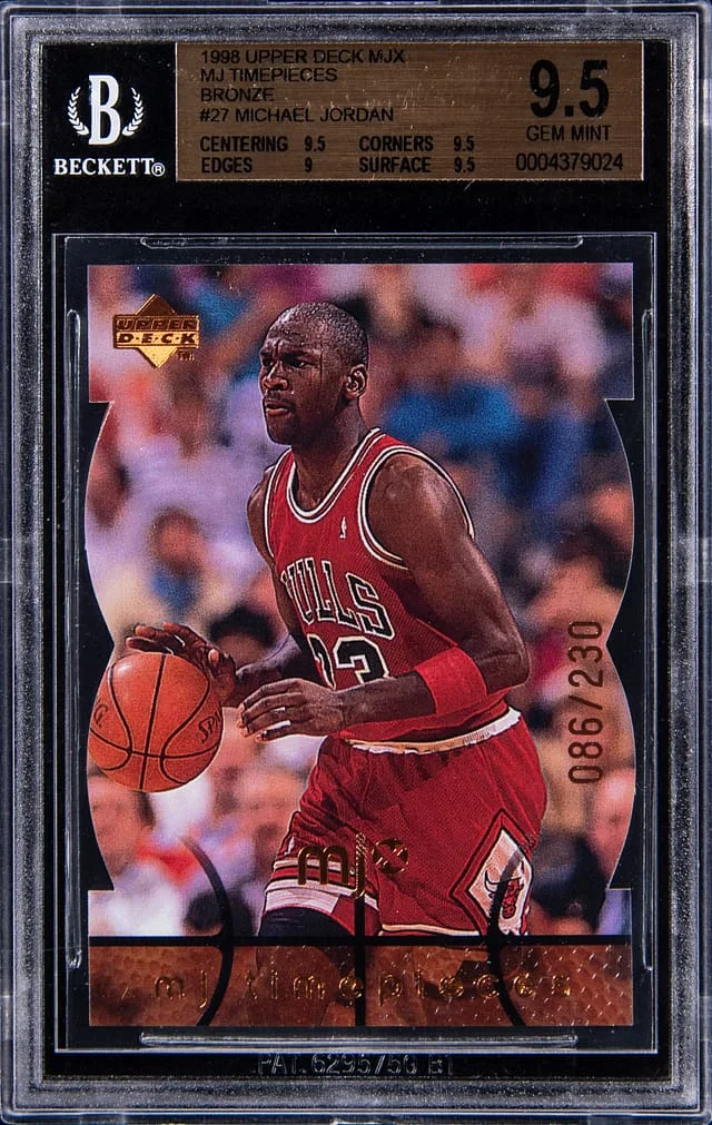 1998-99 Upper Deck Michael Jordan Jordan Sticker Collection #27 card image