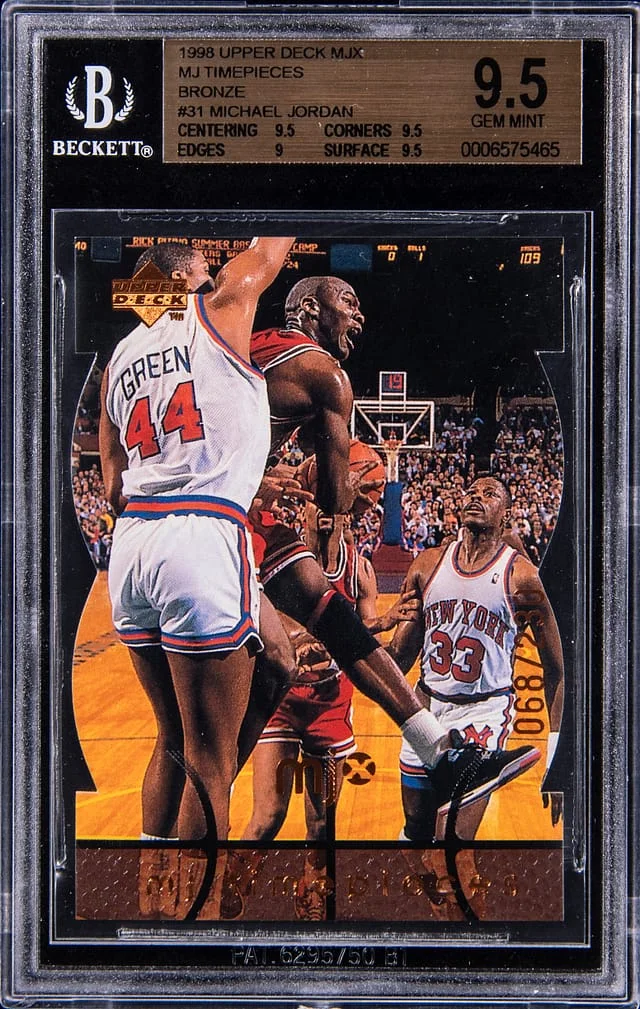 1998-99 Upper Deck Michael Jordan MJ Career Collection MJ Retro #31 card image