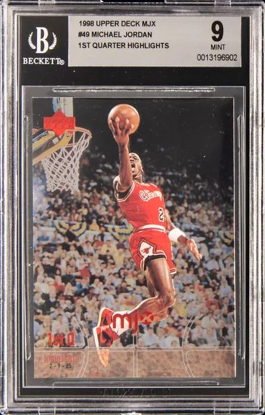 1998-99 Upper Deck Michael Jordan MJx #49 card image