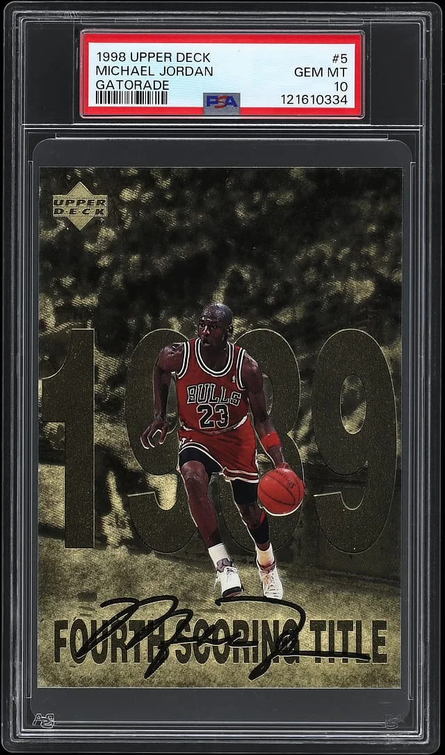 1998-99 Upper Deck Michael Jordan Gatorade #5 card image