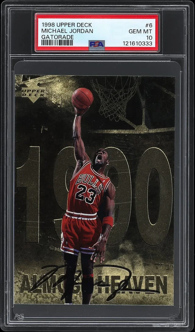 1998-99 Upper Deck Michael Jordan Gatorade #6 card image