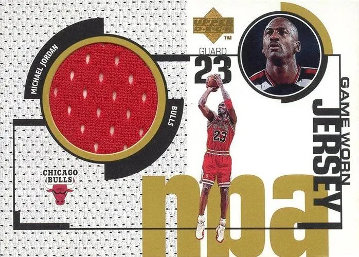 1998-99 Upper Deck Michael Jordan Game Worn Jerseys / Rookie Jerseys #GJ20 card image