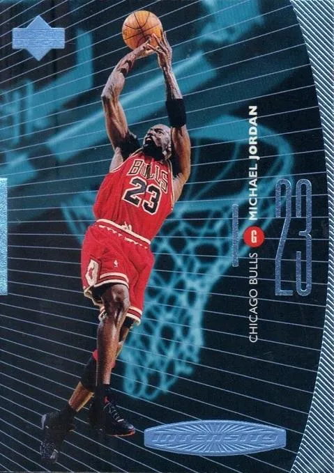 1998-99 Upper Deck Michael Jordan Intensity #I1 card image