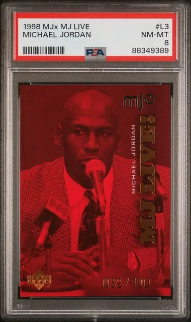 1998-99 Upper Deck Michael Jordan MJx MJ Live #L3 card image