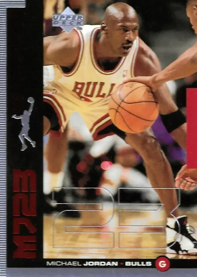 1998-99 Upper Deck Michael Jordan MJ23 #M10 card image