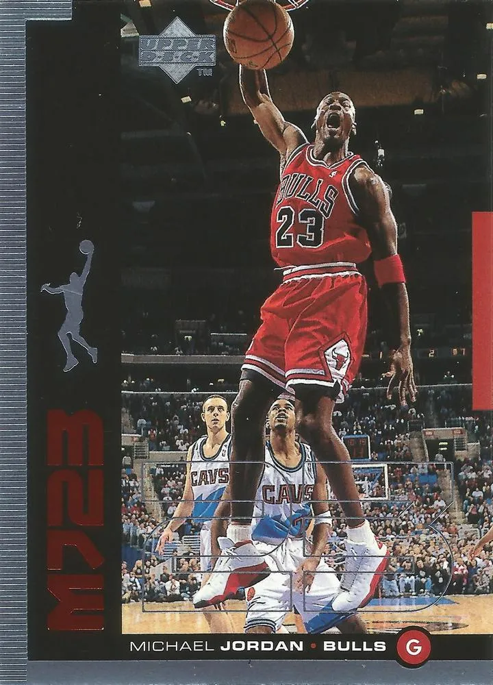 1998-99 Upper Deck Michael Jordan MJ23 #M12 card image