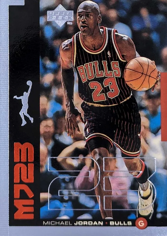 1998-99 Upper Deck Michael Jordan MJ23 #M13 card image
