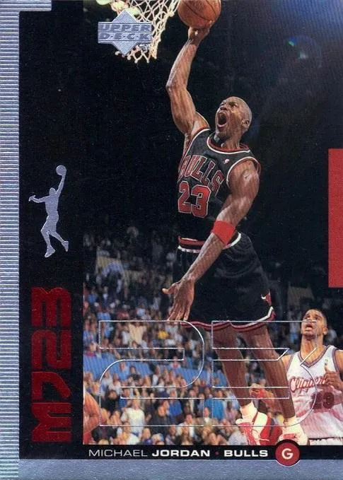 1998-99 Upper Deck Michael Jordan MJ23 #M14 card image