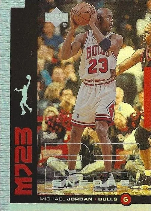1998-99 Upper Deck Michael Jordan MJ23 #M15 card image