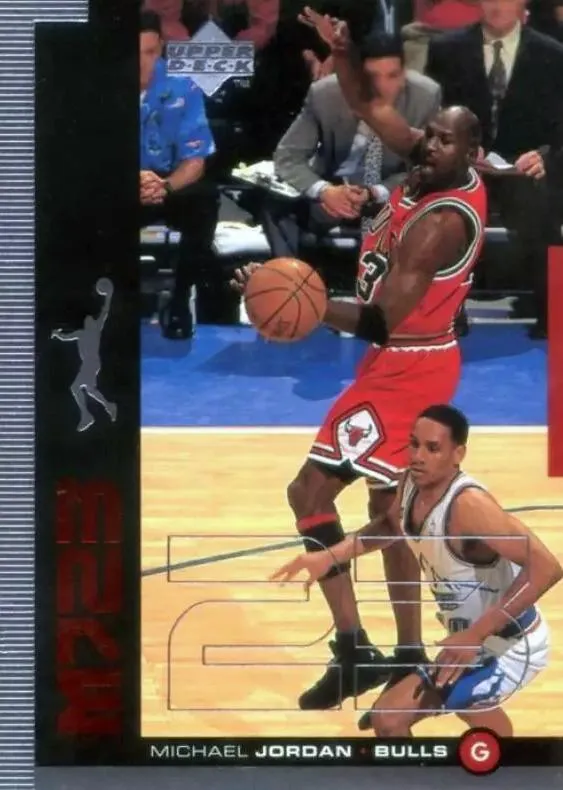1998-99 Upper Deck Michael Jordan MJ23 #M16 card image