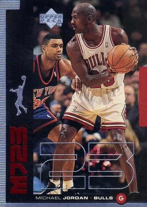 1998-99 Upper Deck Michael Jordan MJ23 #M17 card image