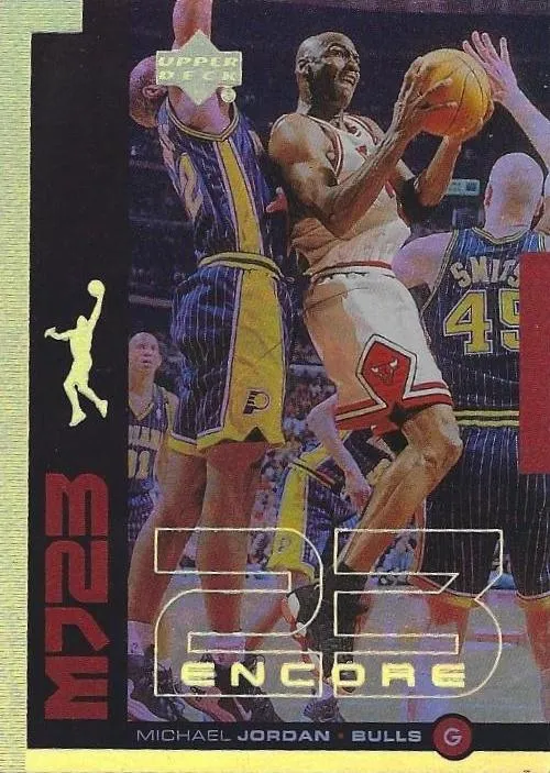 1998-99 Upper Deck Michael Jordan MJ23 #M18 card image