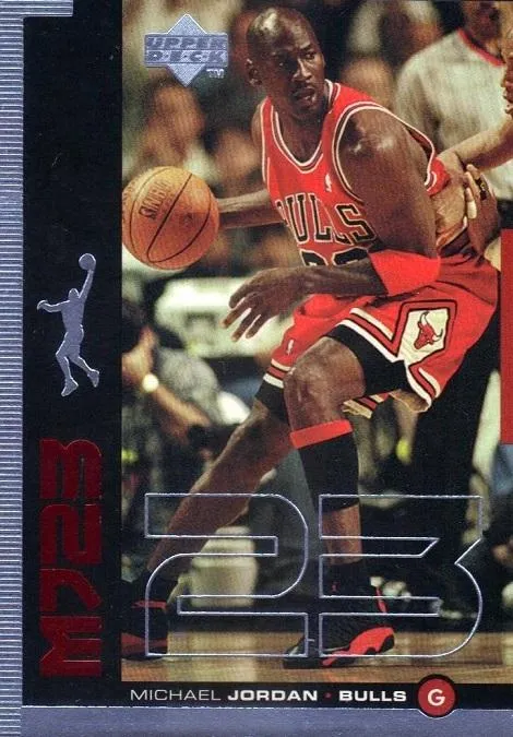 1998-99 Upper Deck Michael Jordan MJ23 #M19 card image