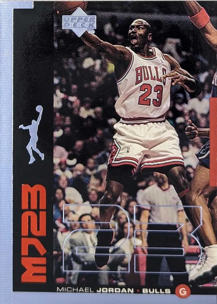 1998-99 Upper Deck Michael Jordan MJ23 #M22 card image