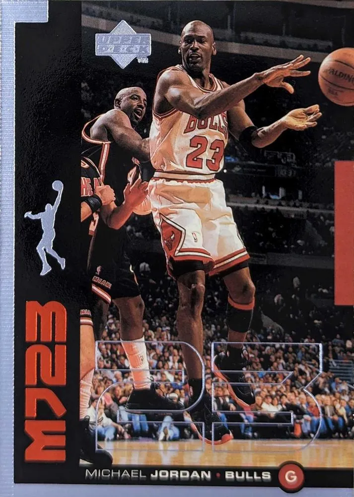 1998-99 Upper Deck Michael Jordan MJ23 #M23 card image