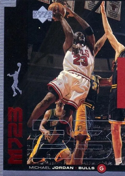 1998-99 Upper Deck Michael Jordan MJ23 #M25 card image