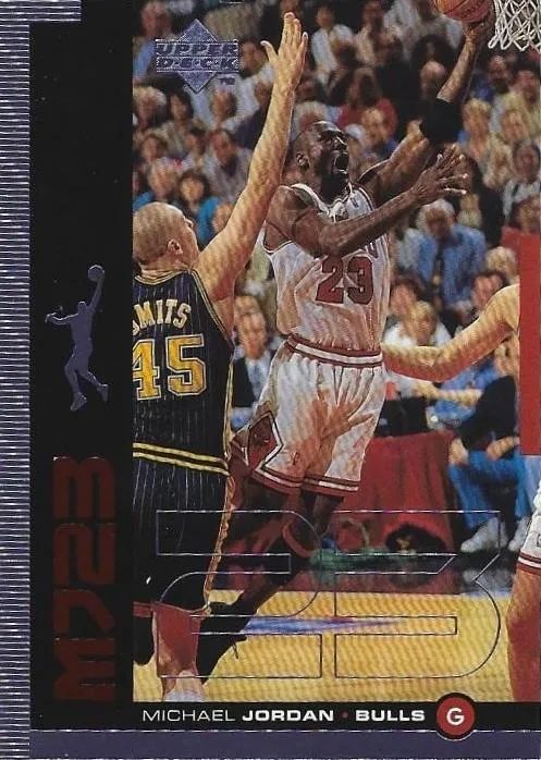 1998-99 Upper Deck Michael Jordan MJ23 #M26 card image