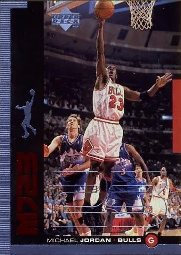 1998-99 Upper Deck Michael Jordan MJ23 #M27 card image