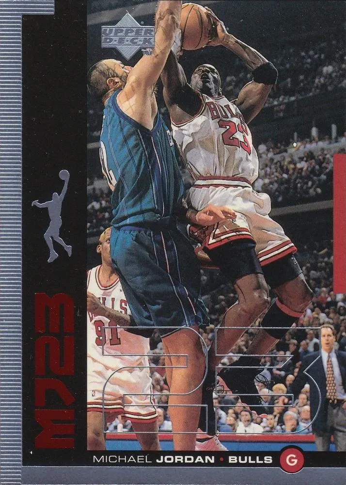 1998-99 Upper Deck Michael Jordan MJ23 #M28 card image
