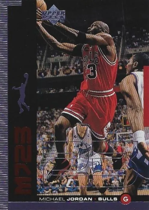1998-99 Upper Deck Michael Jordan MJ23 #M29 card image
