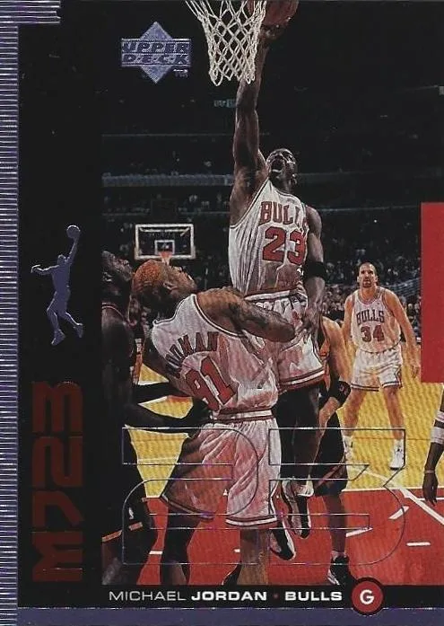 1998-99 Upper Deck Michael Jordan MJ23 #M3 card image