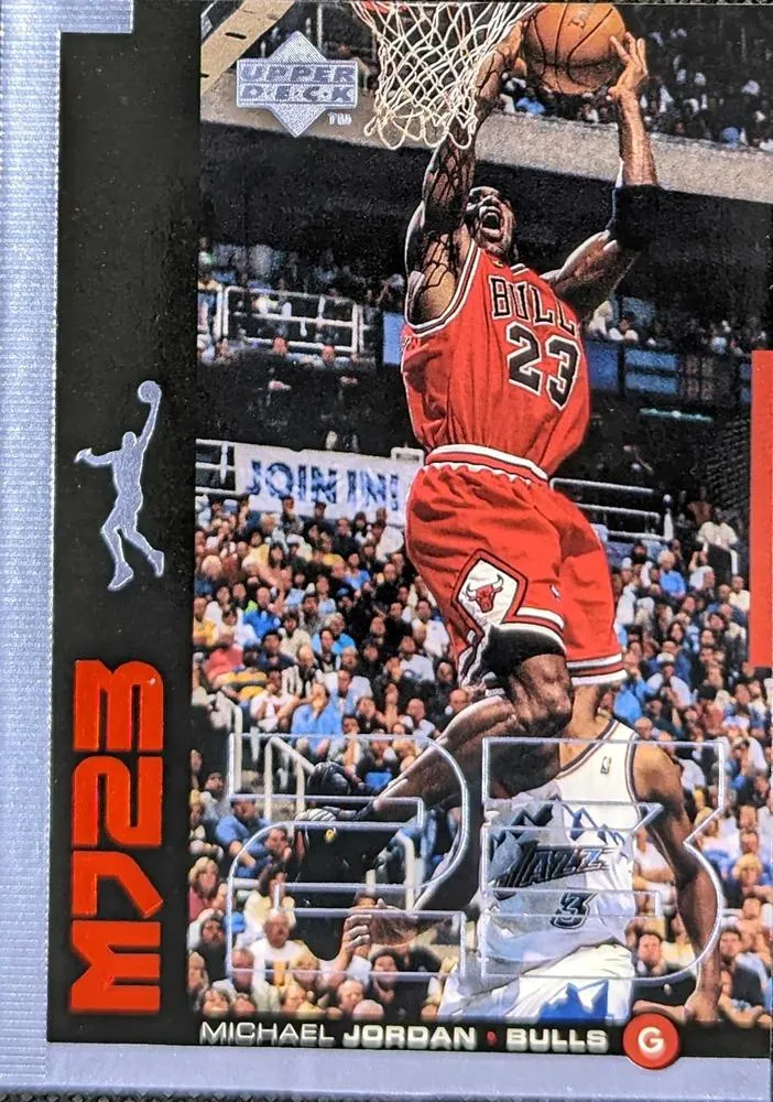 1998-99 Upper Deck Michael Jordan MJ23 #M30 card image