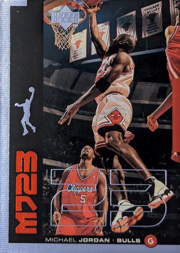 1998-99 Upper Deck Michael Jordan MJ23 #M6 card image