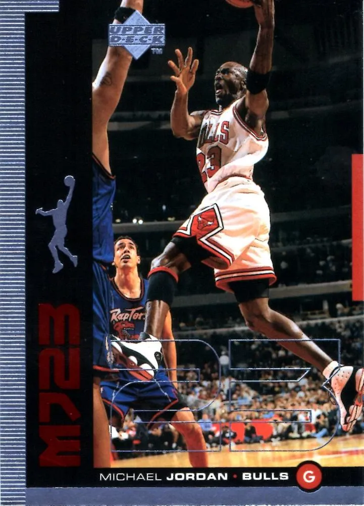 1998-99 Upper Deck Michael Jordan MJ23 #M7 card image