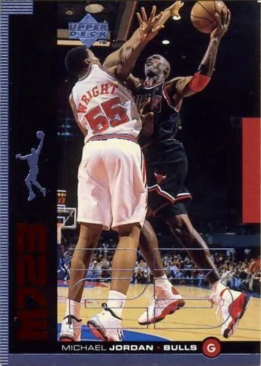 1998-99 Upper Deck Michael Jordan MJ23 #M8 card image