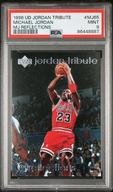 1998-99 Upper Deck Michael Jordan Jordan Tribute MJ Reflections #MJ65 card image