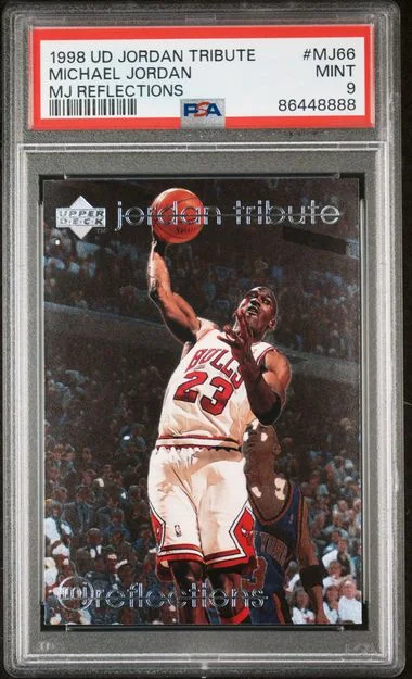1998-99 Upper Deck Michael Jordan Jordan Tribute MJ Reflections #MJ66 card image