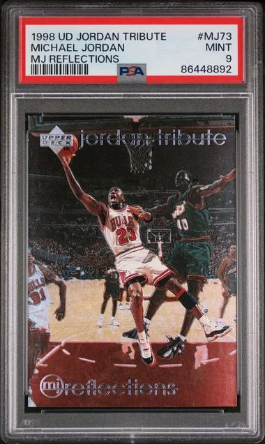 1998-99 Upper Deck Michael Jordan Jordan Tribute MJ Reflections #MJ73 card image