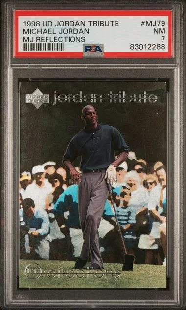 1998-99 Upper Deck Michael Jordan Jordan Tribute MJ Reflections #MJ79 card image