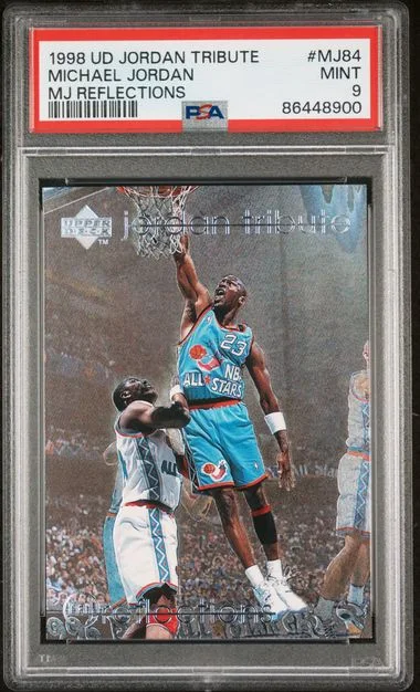 1998-99 Upper Deck Michael Jordan Jordan Tribute MJ Reflections #MJ84 card image
