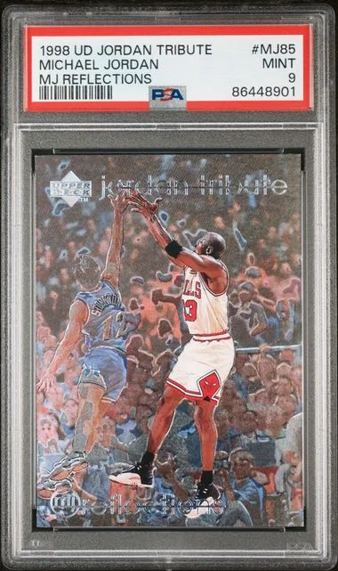 1998-99 Upper Deck Michael Jordan Jordan Tribute MJ Reflections #MJ85 card image