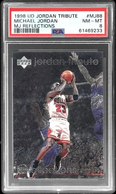 1998-99 Upper Deck Michael Jordan Jordan Tribute MJ Reflections #MJ88 card image