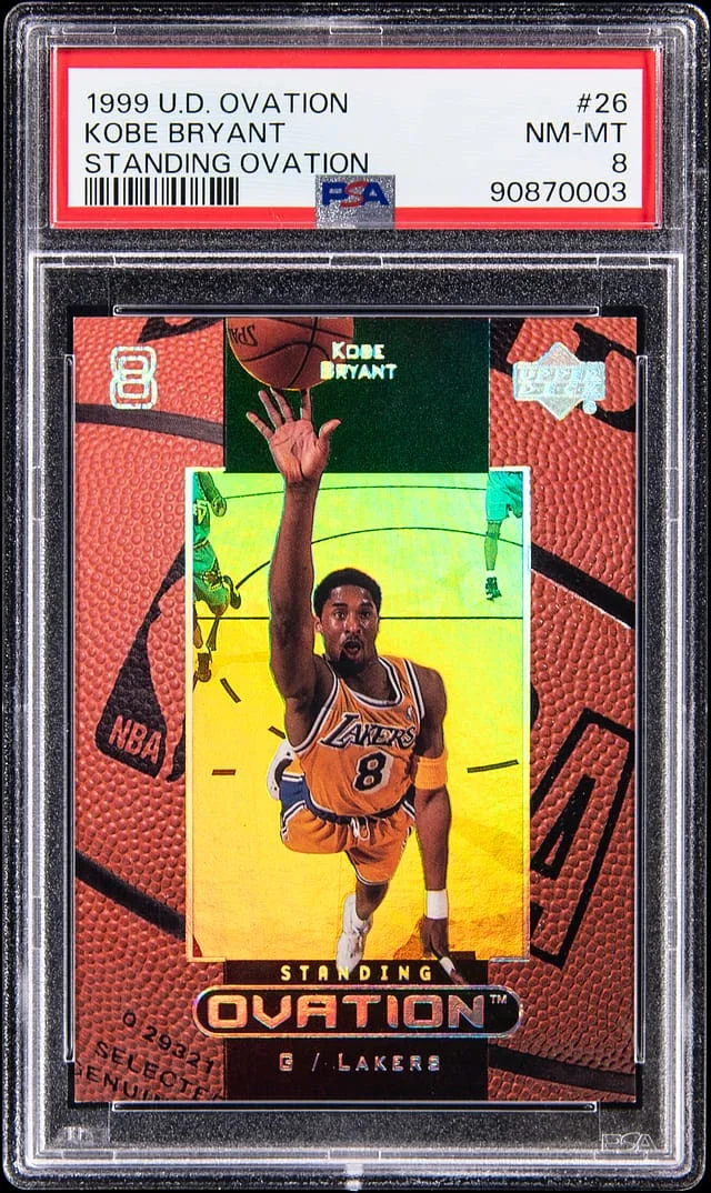 1998-99 Upper Deck Ovation Kobe Bryant Standing Ovation #26 card image
