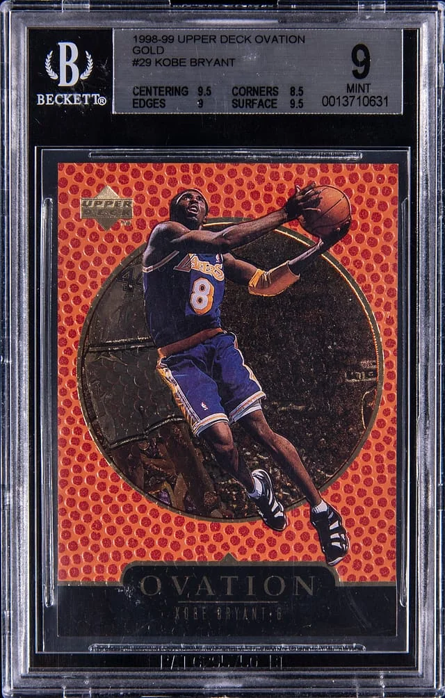 1998-99 Upper Deck Ovation Kobe Bryant #29 card image