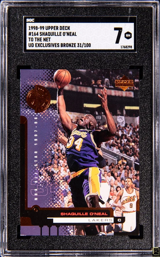 1998-99 Upper Deck Shaquille O'Neal To The Net UD Exclusives Bronze #164 card image
