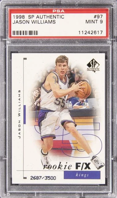 1998-99 Upper Deck SP Authentic Jason Williams #97 card image