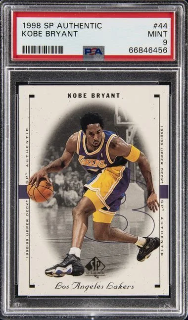 1998-99 Upper Deck SP Authentic Kobe Bryant #44 card image