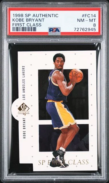 1998-99 Upper Deck SP Authentic Kobe Bryant First Class #FC14 card image
