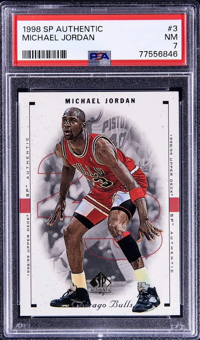 1998-99 Upper Deck SP Authentic Michael Jordan #3 card image