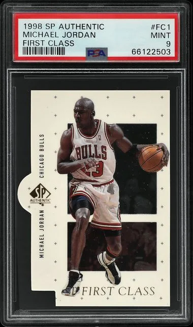 1998-99 Upper Deck SP Authentic Michael Jordan First Class #FC1 card image
