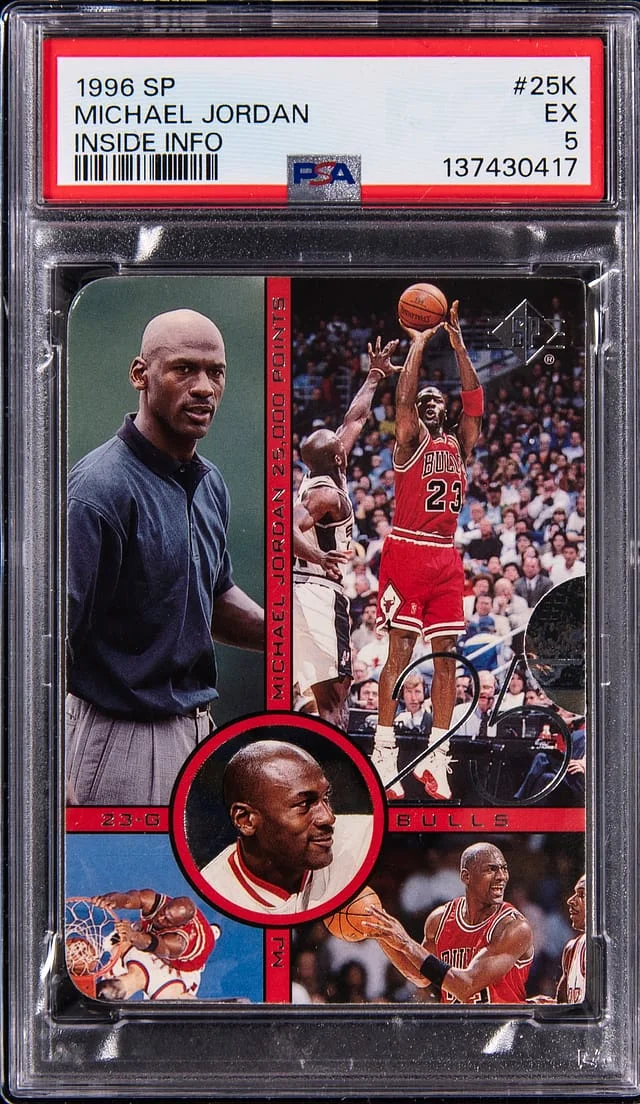 1998-99 Upper Deck SP Michael Jordan Inside Info #25K card image