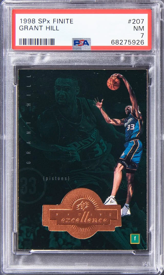 1998-99 Upper Deck SPx Grant Hill Finite #207 card image